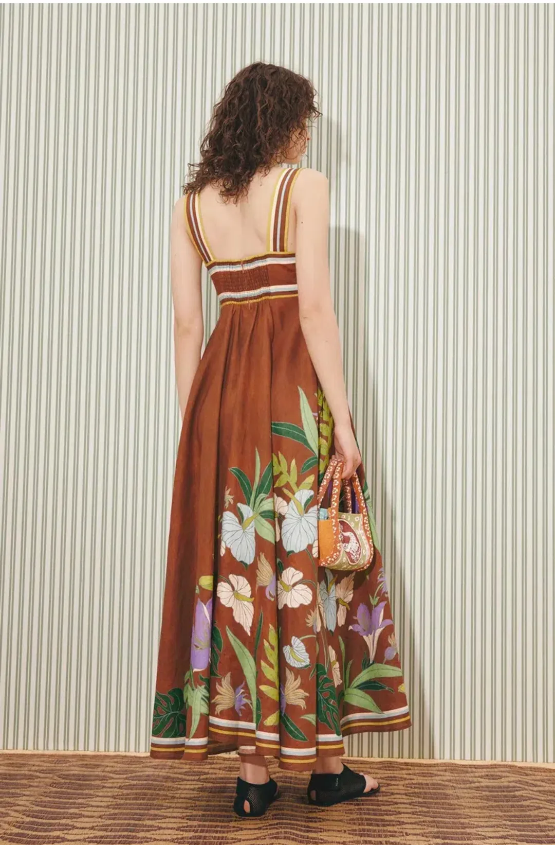 Alémais Alfie Twist Sundress Size 16 for rent on The Volte - main image