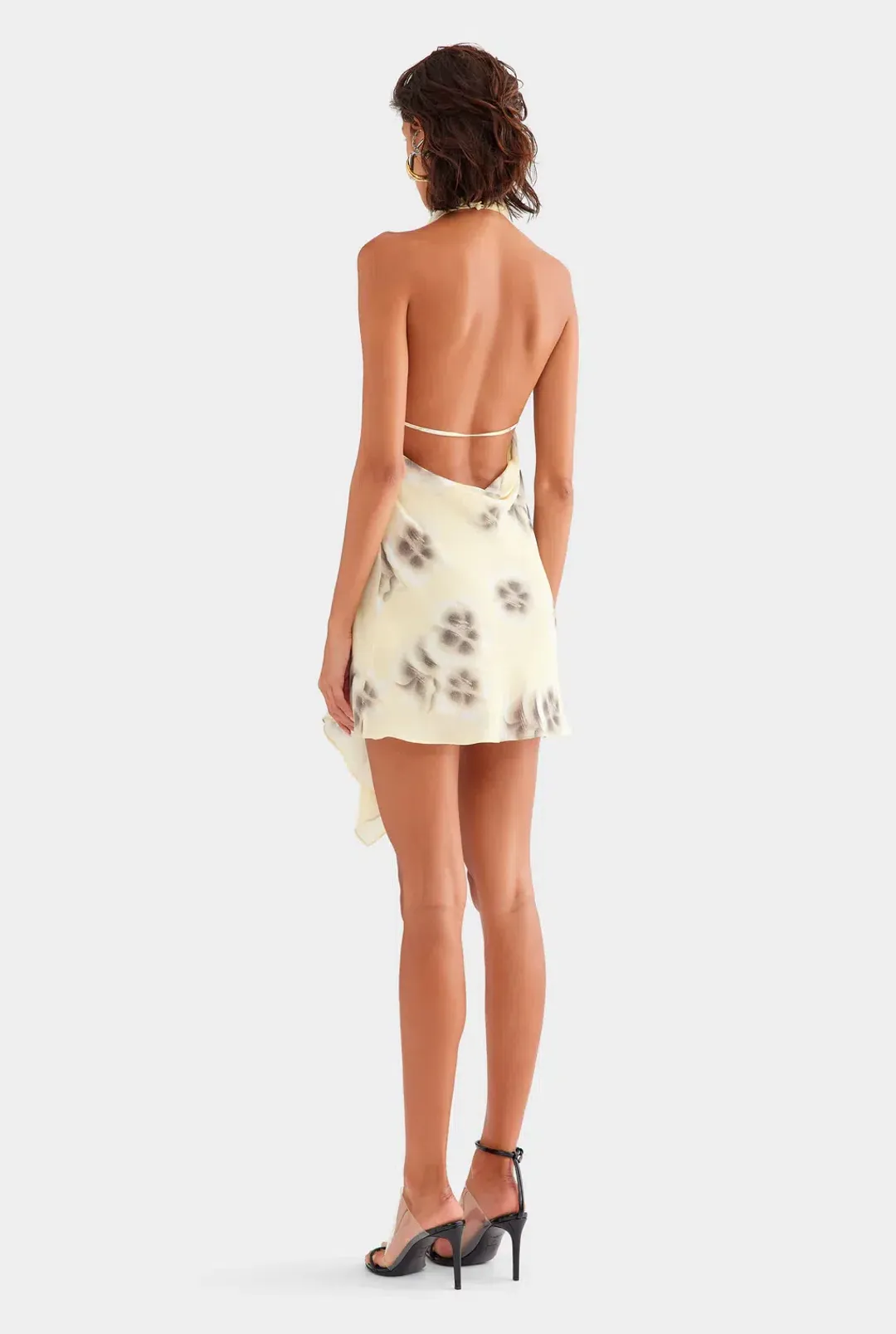 Venroy Draped Mini Dress (M) for rent on The Volte - main image