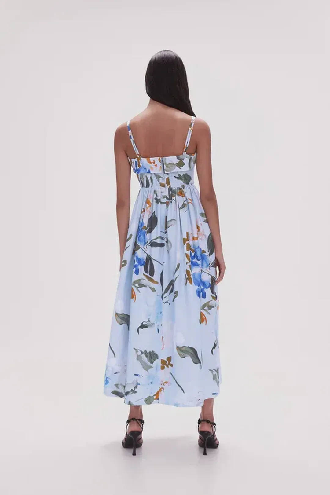 AJE - Untamed Midi Dress for rent on The Volte - main image