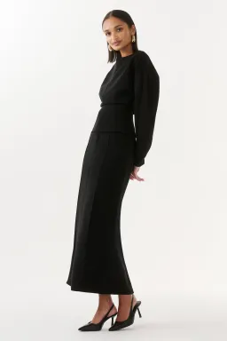 TONGÉRA Ashton Black Pencil Skirt Size 12 for rent on The Volte - image 4