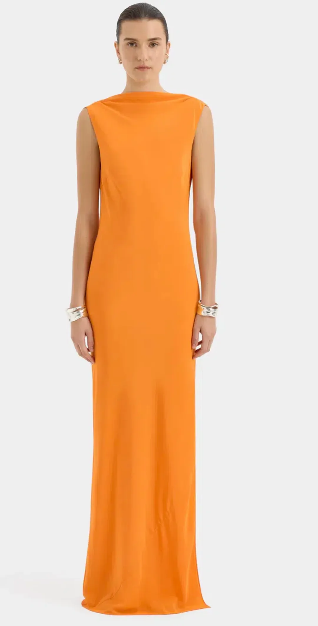 SIR The Label Isla Cowl Back Gown size S for rent on The Volte - main image
