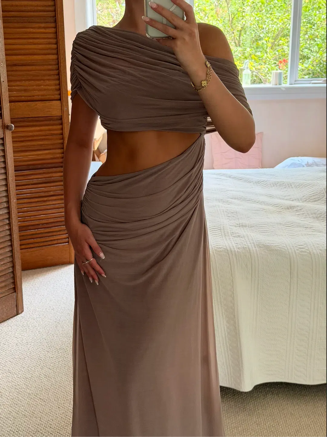 LPA Mona Maxi Dress size S for rent on The Volte - main image