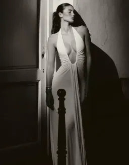 Misha Jennifer Cupro Maxi Dress White Size XXS /AU 4 for rent on The Volte - image 4