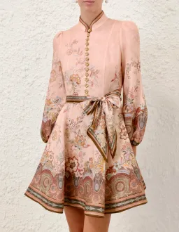 Zimmermann Alchemy Button Mini Dress s1 for rent on The Volte - image 1