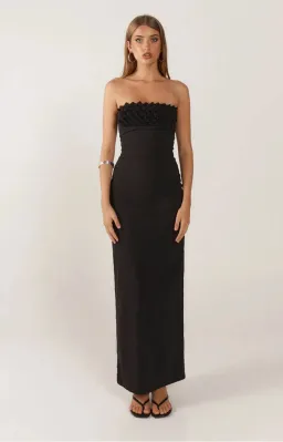 ancegria, margo maxi, black, size au6  for rent on The Volte - image 1