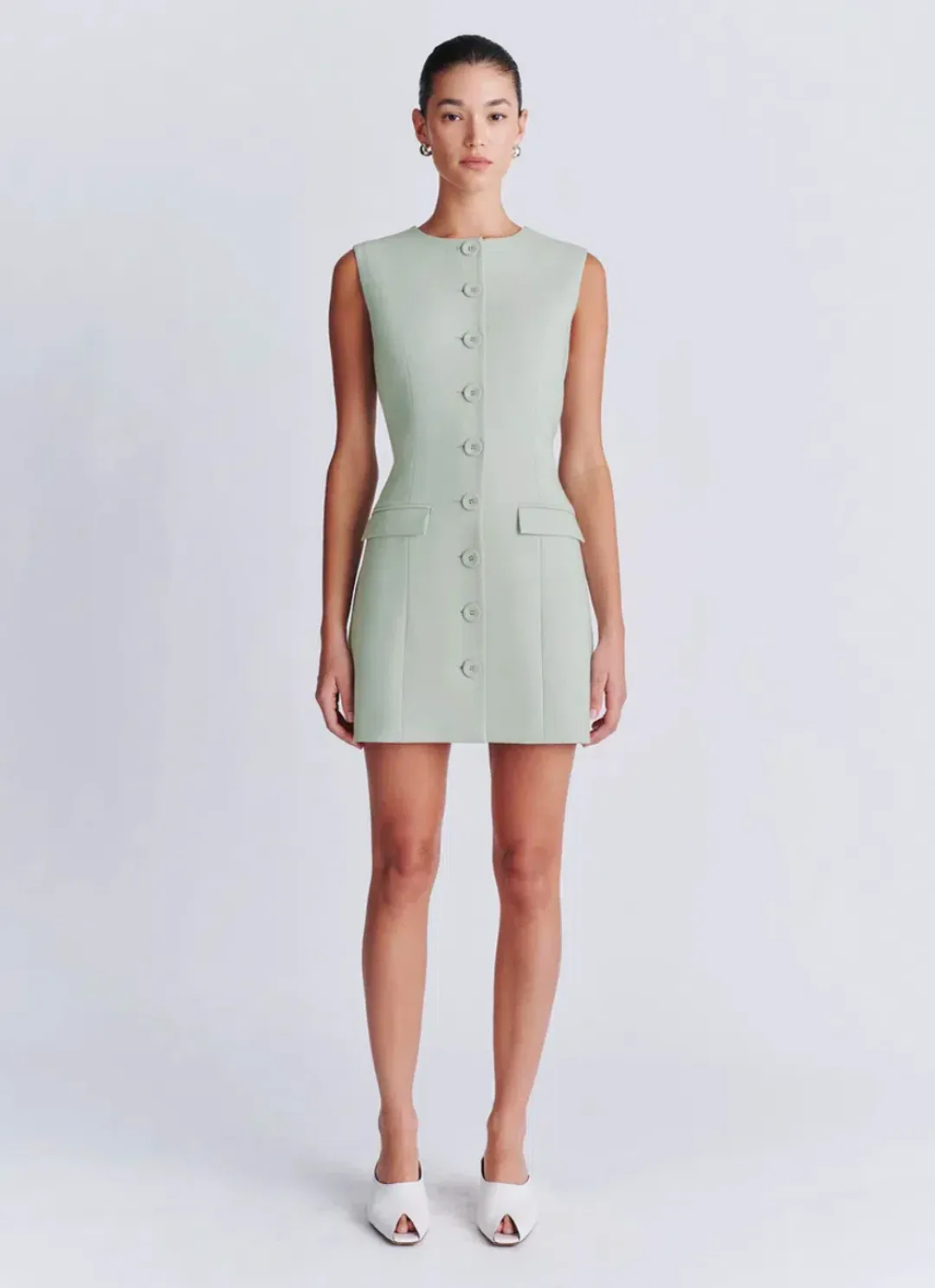 Anna quan, Sofia Dress, Mini, Acqua, size 10 for rent on The Volte - main image