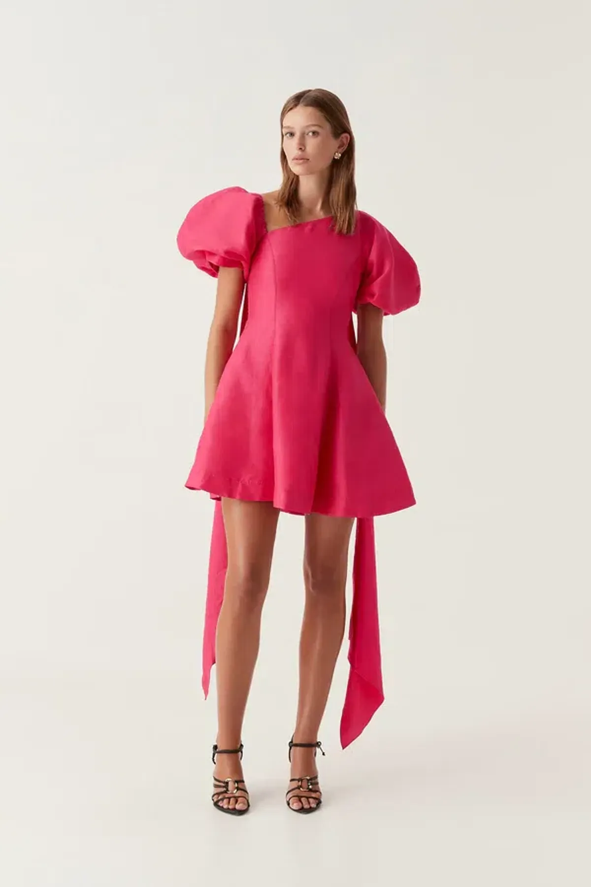 AJE - Arista Tulip Sleeve Mini Dress Size 12 for rent on The Volte - main image