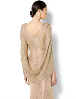 Montique Alexie Gown Metallic Size 8 for rent on The Volte - image 5