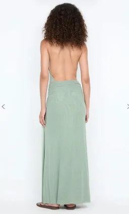 Bec and Bridge Juniper halter maxi dress size 6 for rent on The Volte - image 2