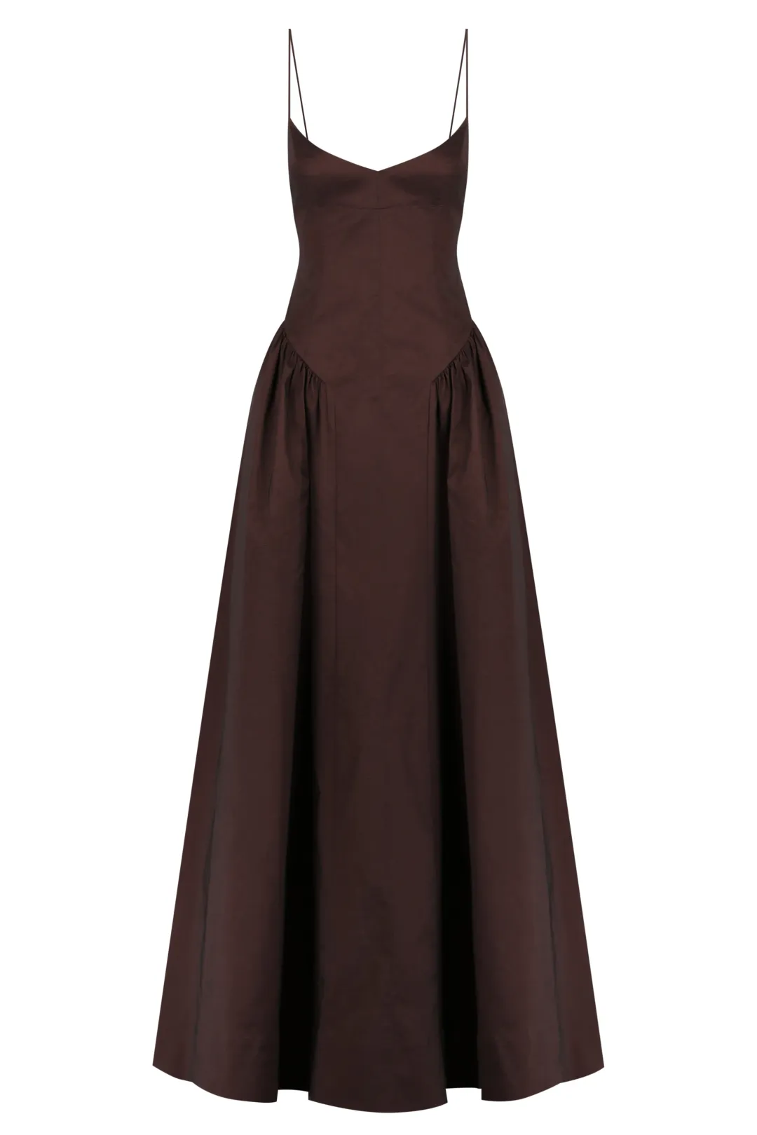 Hansen & Gretel Bellini Gown in Chocolate Size S/AU8 for rent on The Volte - main image