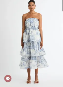 Sheike Sanctuary print dress  for rent on The Volte - image 2
