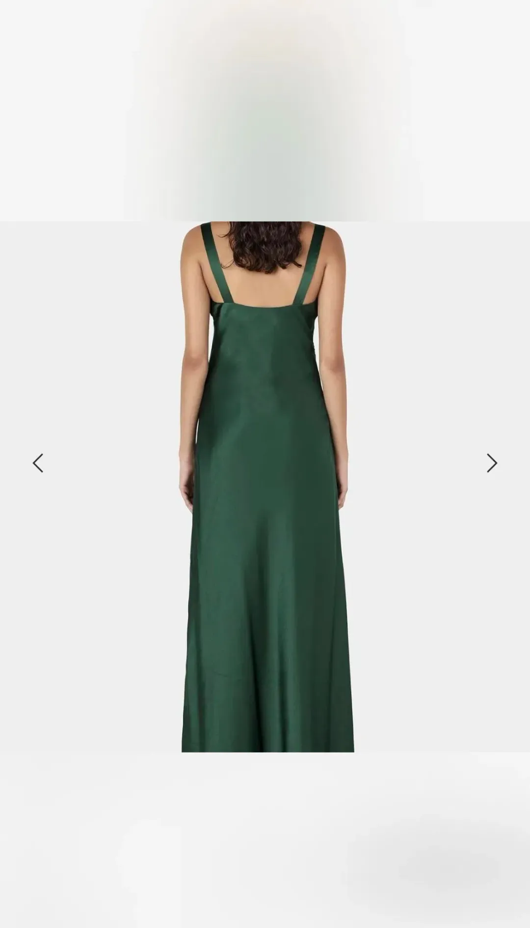 Hansen and Gretel Sadie dress pine green size small for rent on The Volte - main image