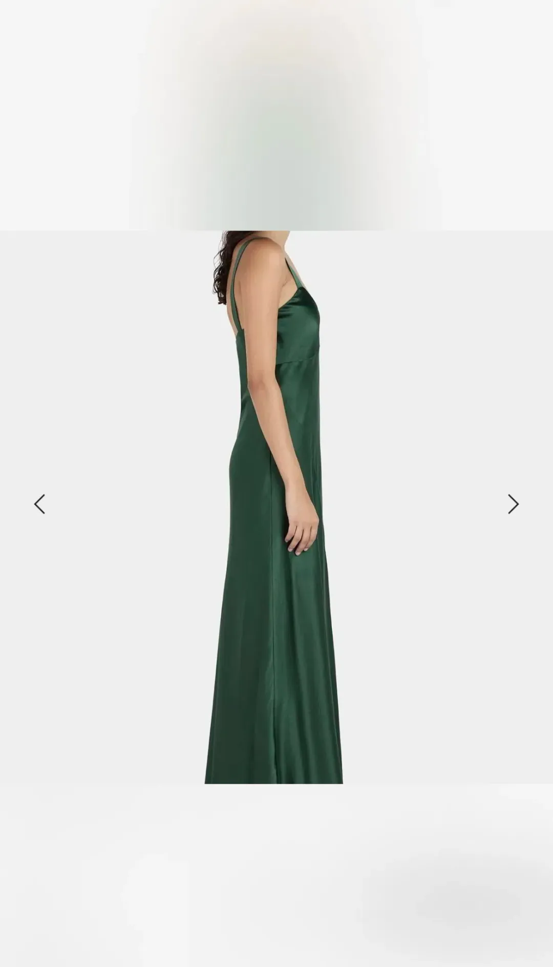 Hansen and Gretel Sadie dress pine green size small for rent on The Volte - main image
