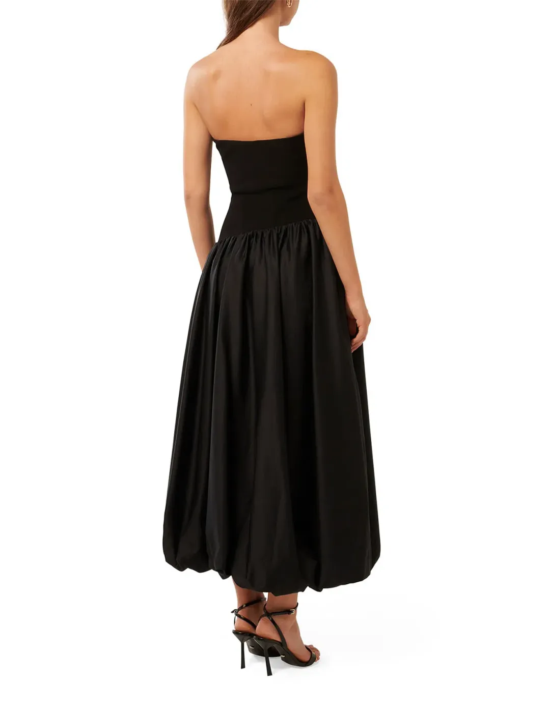 FOREVER NEW DELILAH BUBBLE HEM MIDI DRESS for rent on The Volte - main image