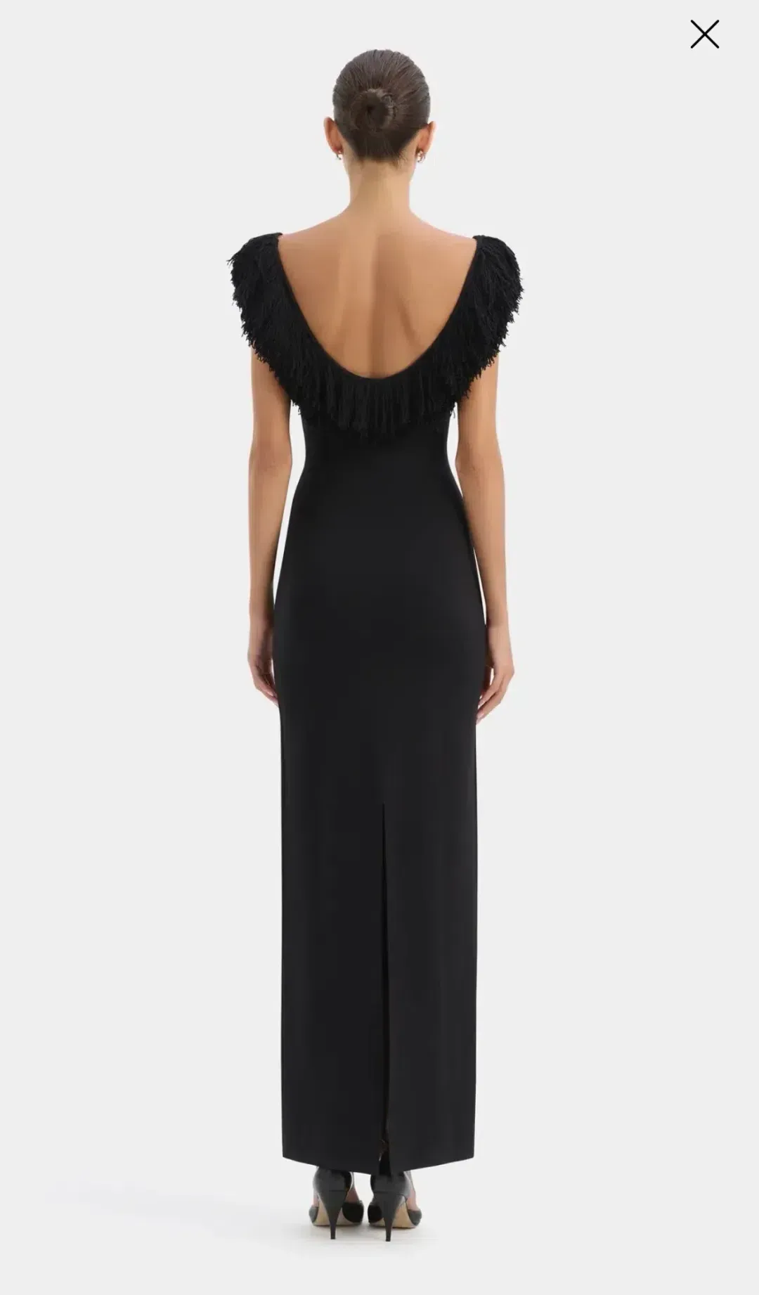 SIR MARCELLINE FRINGE GOWN for rent on The Volte - main image