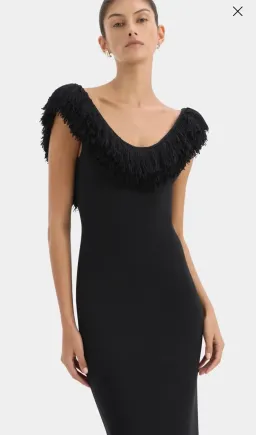 SIR MARCELLINE FRINGE GOWN for rent on The Volte - image 4