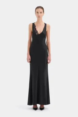 Sir the Label Montparnasse Gown Black Size 3 for rent on The Volte - image 1