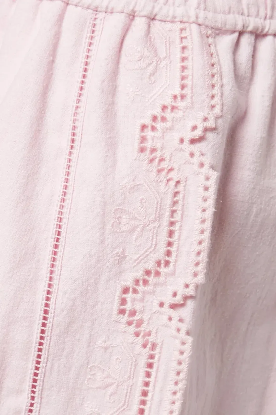 OROTON Tablecloth Lace Top & Lace Shorts Ballet Pink Size 10 AU for rent on The Volte - main image