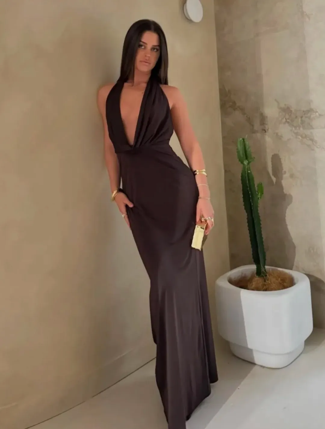 Because and bridge Nessie Dress size 6  for rent on The Volte - main image