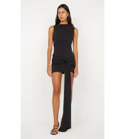 Bec & Bridge Domenic Asym Mini Dress in Black Size 6 for rent on The Volte - image 4