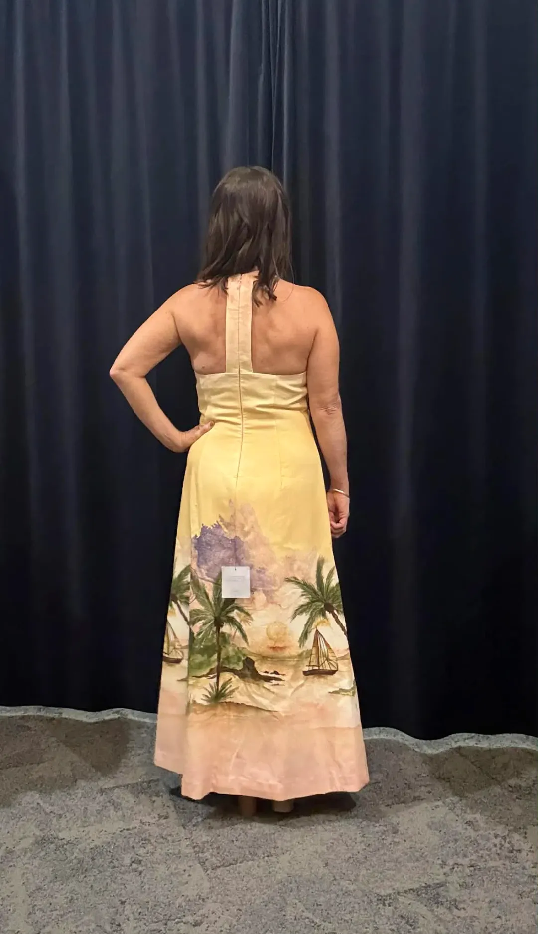SHEIKE SEASCAPE MAXI DRESS SIZE 10 for rent on The Volte - main image