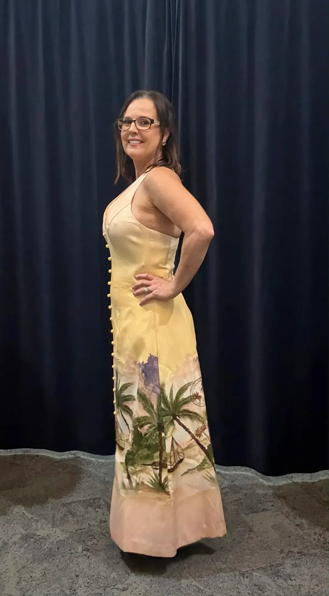 SHEIKE SEASCAPE MAXI DRESS SIZE 10 for rent on The Volte - main image