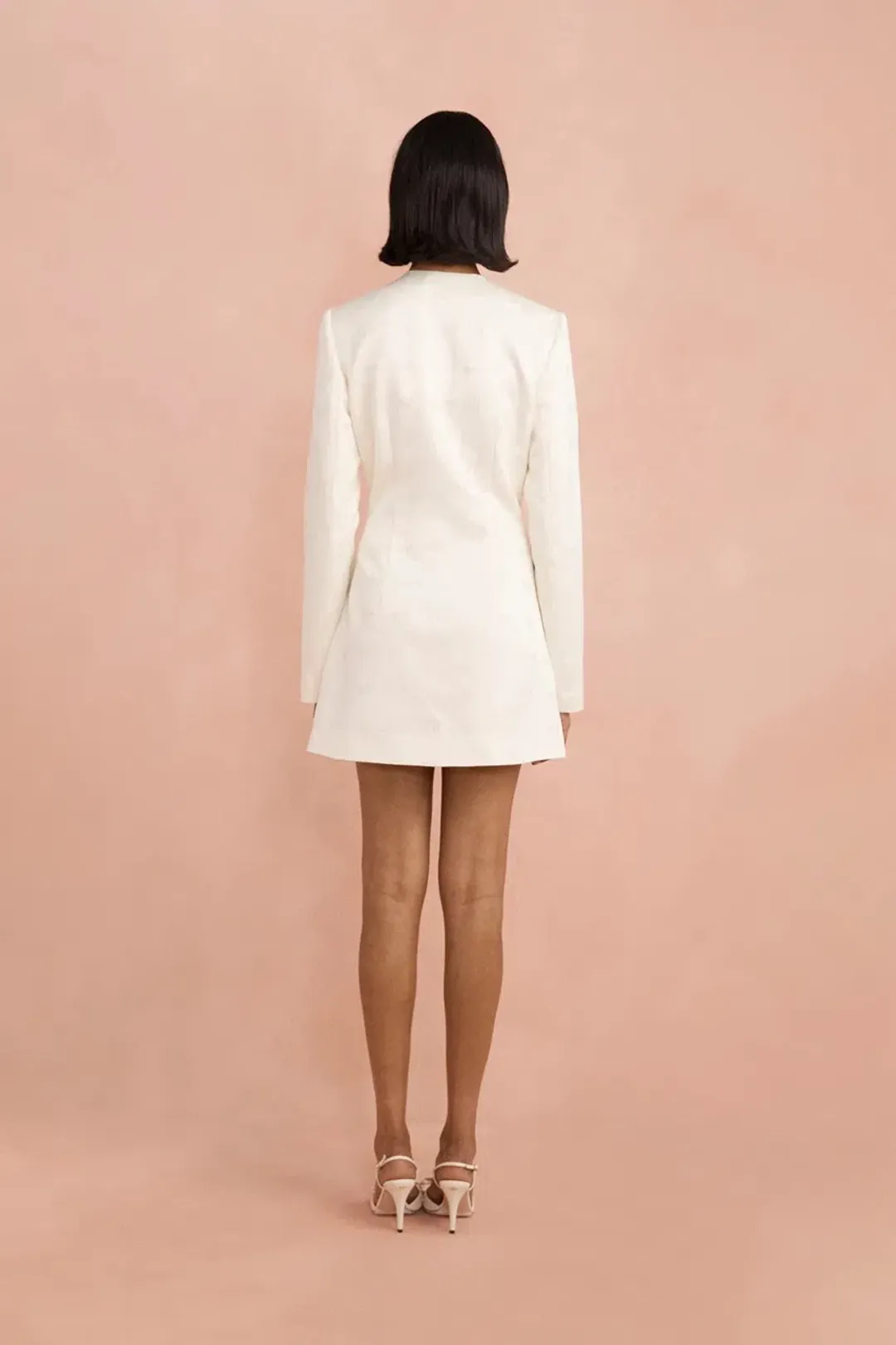 Lovaan Ruby Mini Dress Ivory Size 14 for rent on The Volte - main image