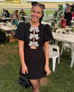Rebecca Vallance Juliana Puff Sleeve Mini Size 10 for rent on The Volte - image 1