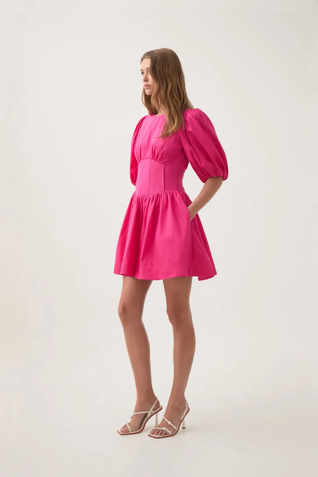 Billie Corded Mini Dress for rent on The Volte - main image