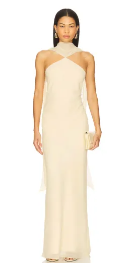 Amanda Uprichard Ashton Maxi Dress - size S for rent on The Volte - image 3