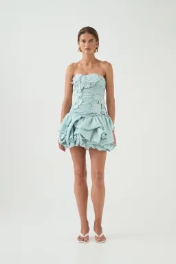 Aje Spledour mini silver blue size 8 for rent on The Volte - image 2