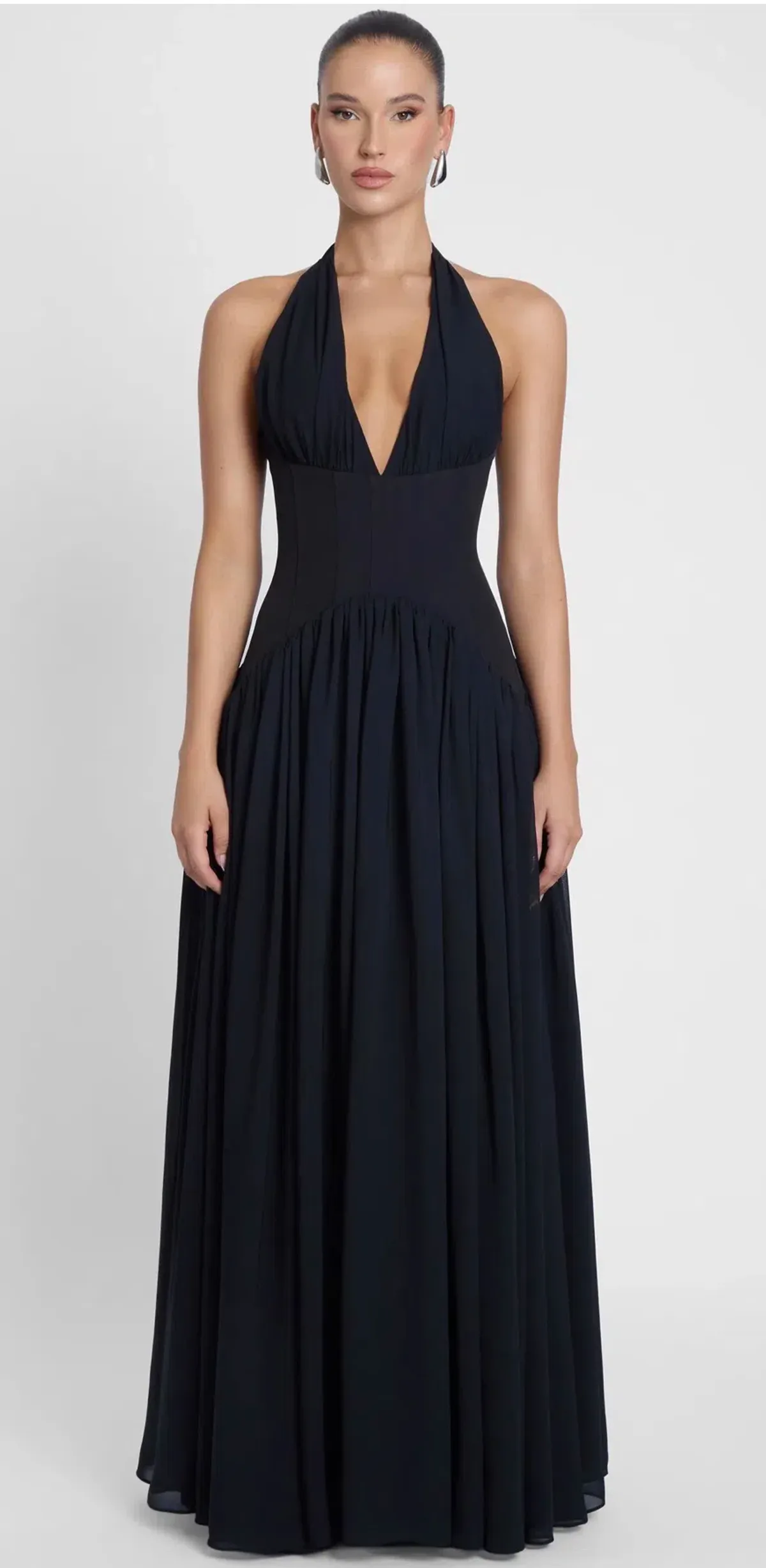 Harlowe Corset Maxi Dress for rent on The Volte - main image