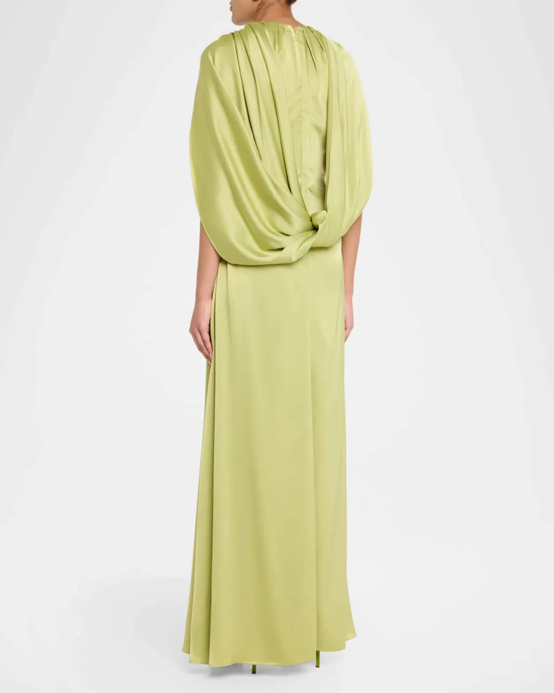 Rachel Gilbert Hallie Gown in Lime Green Size 0 / AU 6 for rent on The Volte - main image