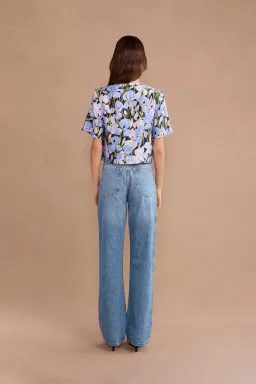 Lovaan Jasmine Top Midnight Bloom Size 12 for rent on The Volte - image 2