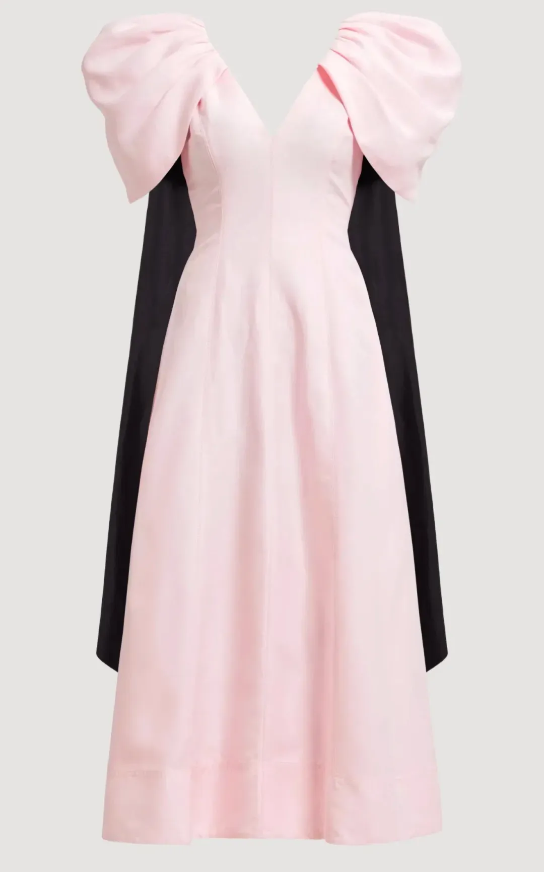 Aje Bisou Midi Dress in Pastel Pink Size 12 for rent on The Volte - main image
