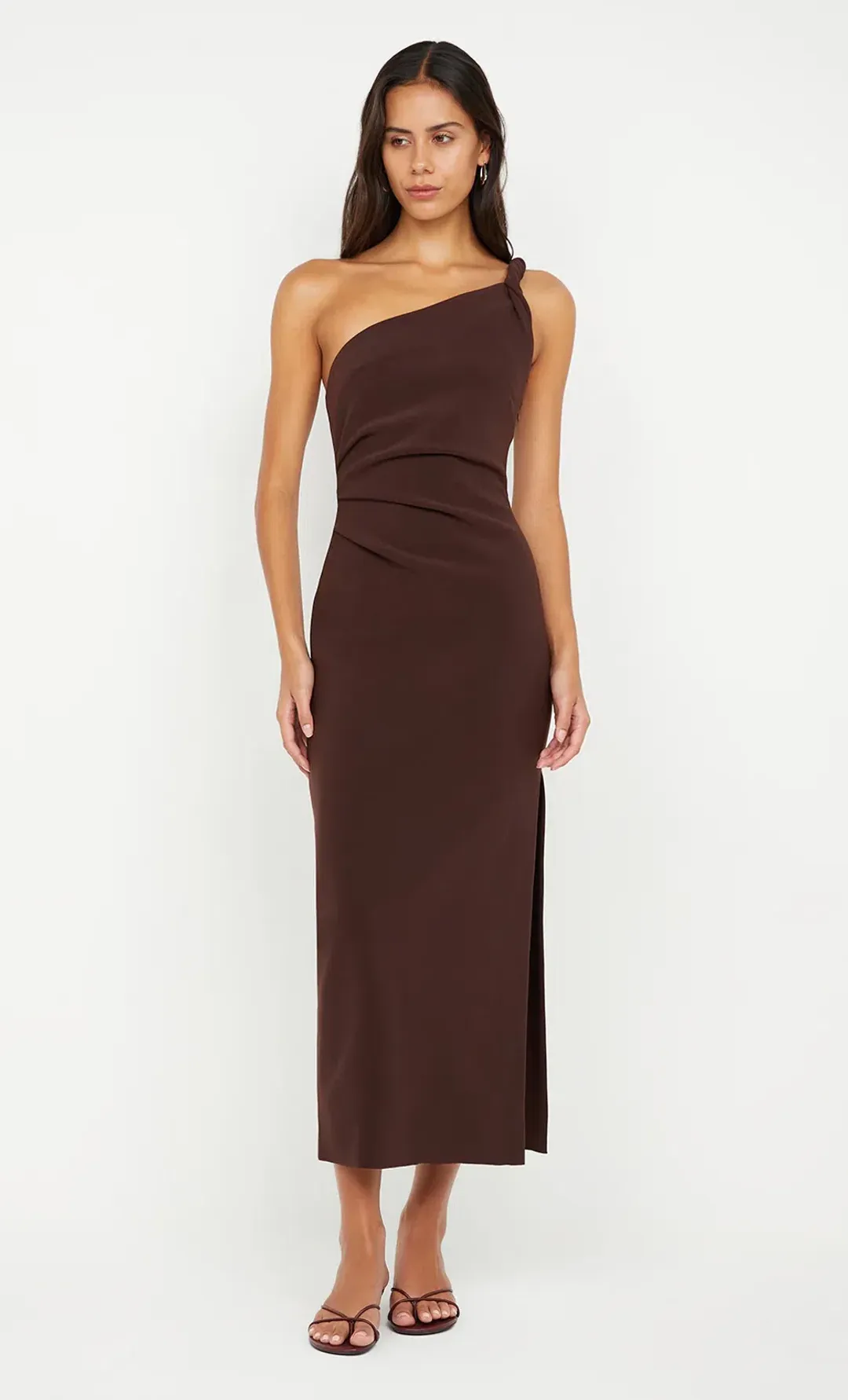 Bec & Bridge Ariven Midi Chocolate / Size 16 for rent on The Volte - main image