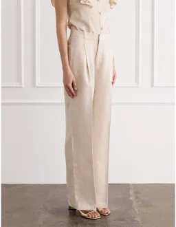 Aqua Blu Illuminee Amelie Pant Gold Size 12 for rent on The Volte - image 3