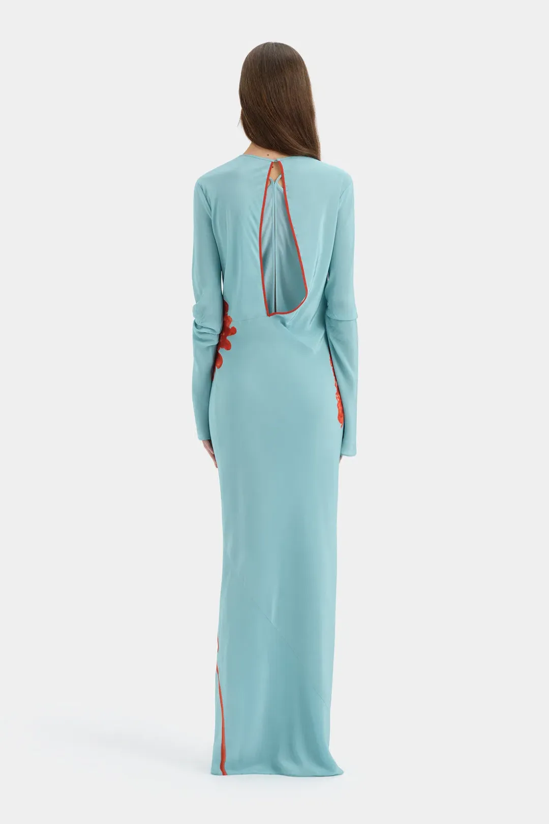 Sir Amelie Long Sleeve Maxi Dress 8 for rent on The Volte - main image
