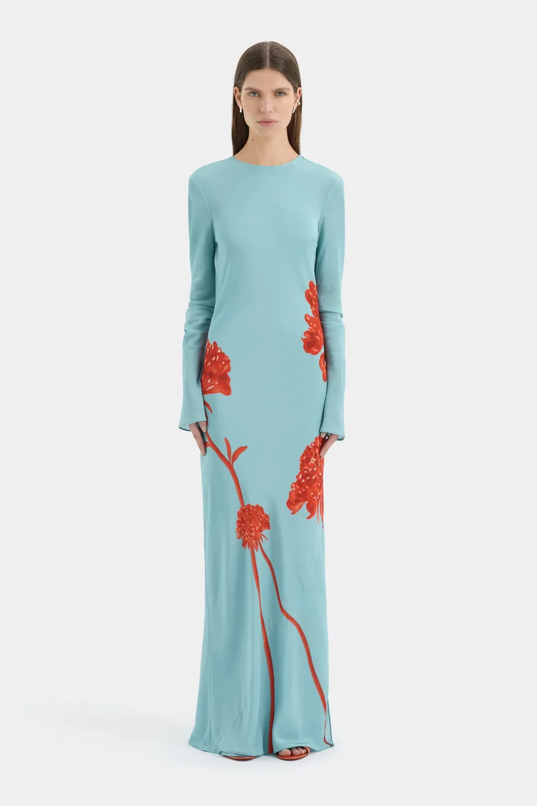 Sir Amelie Long Sleeve Maxi Dress 8 for rent on The Volte - main image