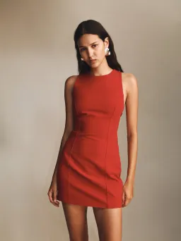 Hansen And Gretel Yoyo Mini Dress Red Size 14 for rent on The Volte - image 4