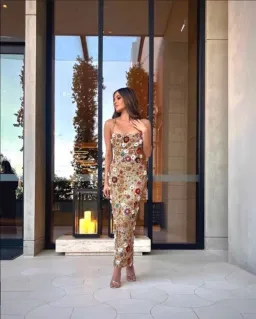 Rachel Gilbert Francesca Gown Gold 0/AU6 for rent on The Volte - image 8