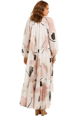 AJE Serenity Smock Maxi Dress  for rent on The Volte - image 3