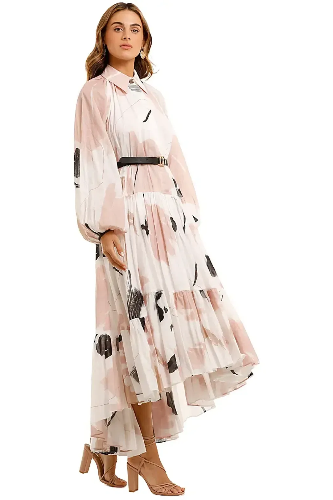 AJE Serenity Smock Maxi Dress  for rent on The Volte - main image