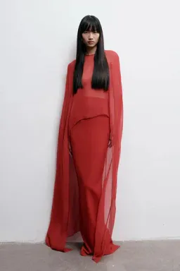 Cape Only | Custom Made, Pale Pink for rent on The Volte - image 1