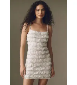 Rachel Gilbert Sadie Mini Dress in Ivory Size 0/AU6 for rent on The Volte - image 1