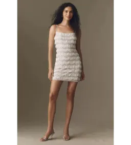 Rachel Gilbert Sadie Mini Dress in Ivory Size 0/AU6 for rent on The Volte - image 2