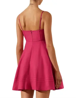 Shona Joy Joanine Corded Circle Mini Dress Size 10 for rent on The Volte - image 3