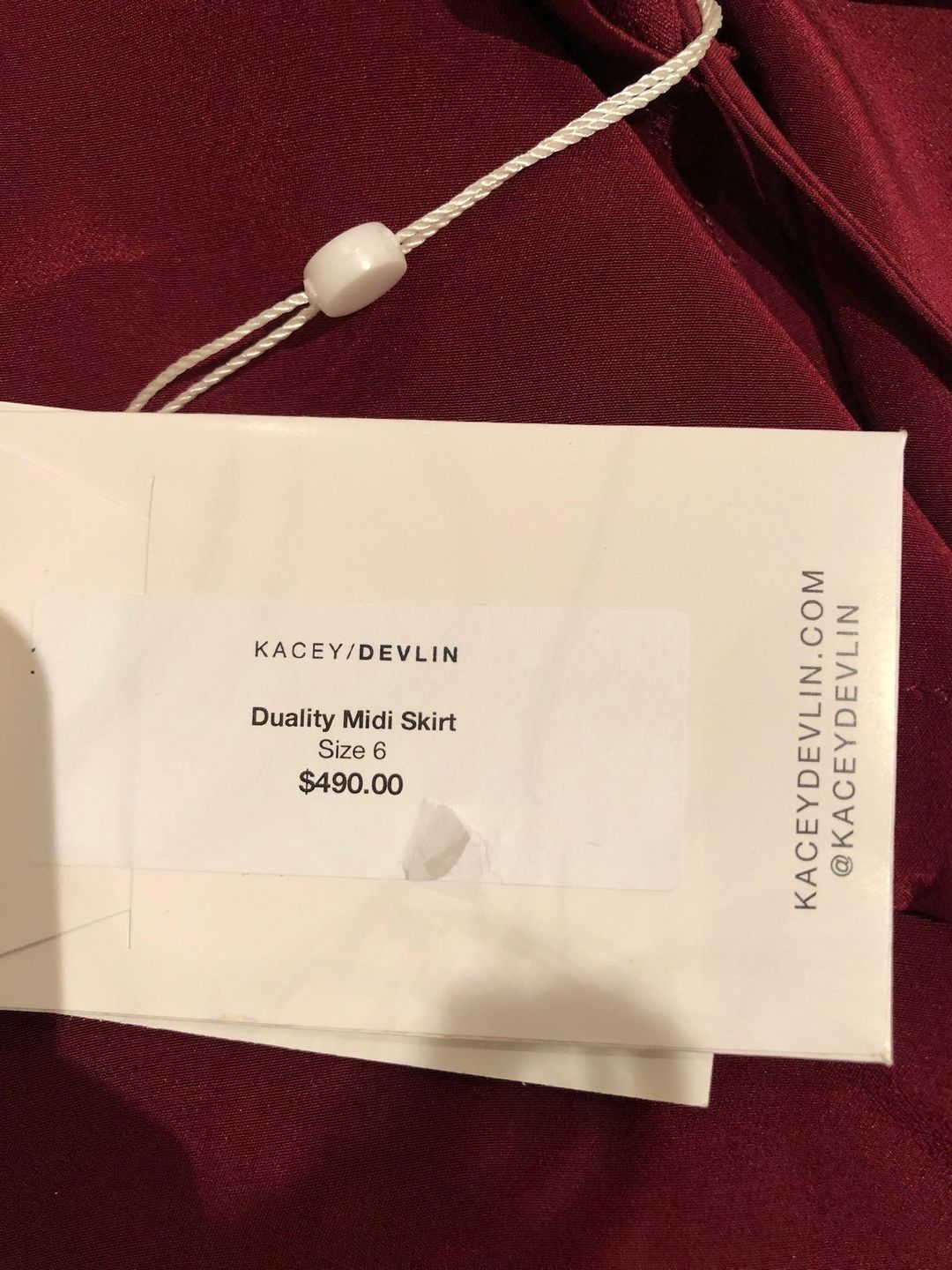 Kacey Devlin Traverse Dress Skirt Size 65 for rent on The Volte - main image