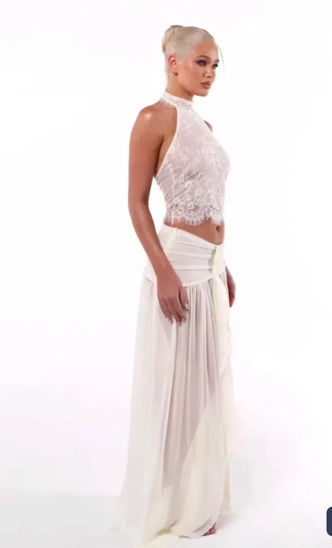 Poppy top and Wilhelmina maxi skirt set  for rent on The Volte - main image