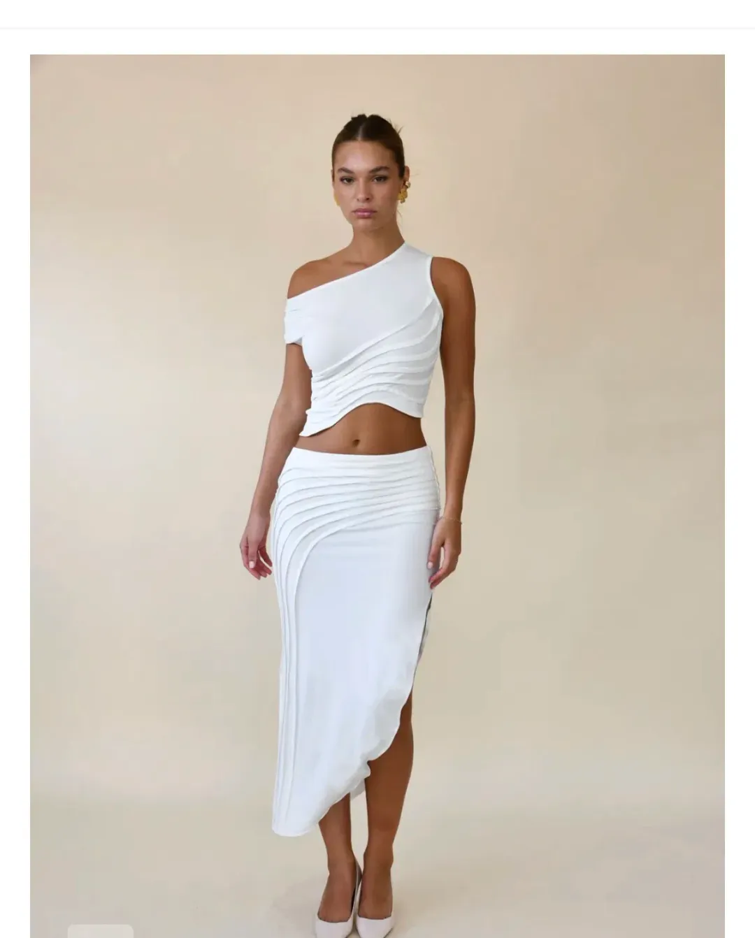 Isla top and skirt set  for rent on The Volte - main image